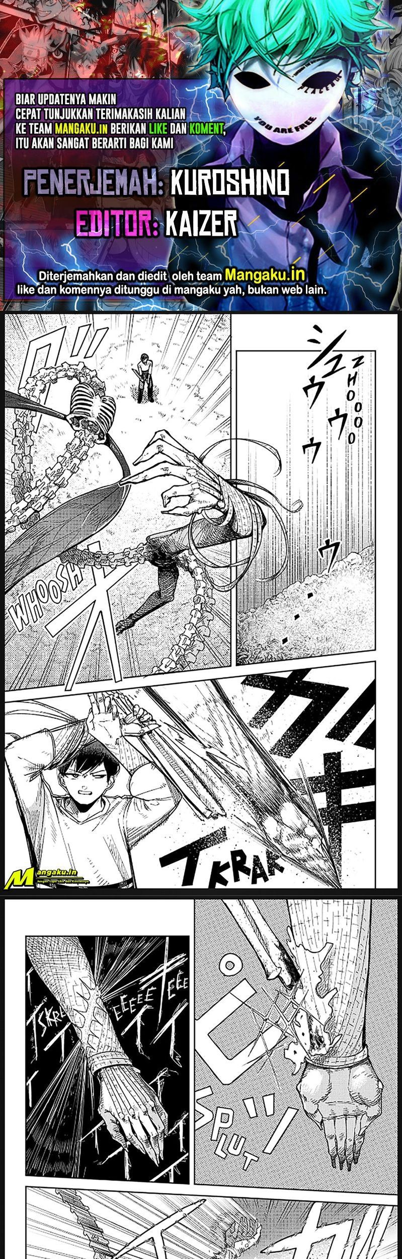 Komik Skeleton Double Chapter 04.2 gambar 1
