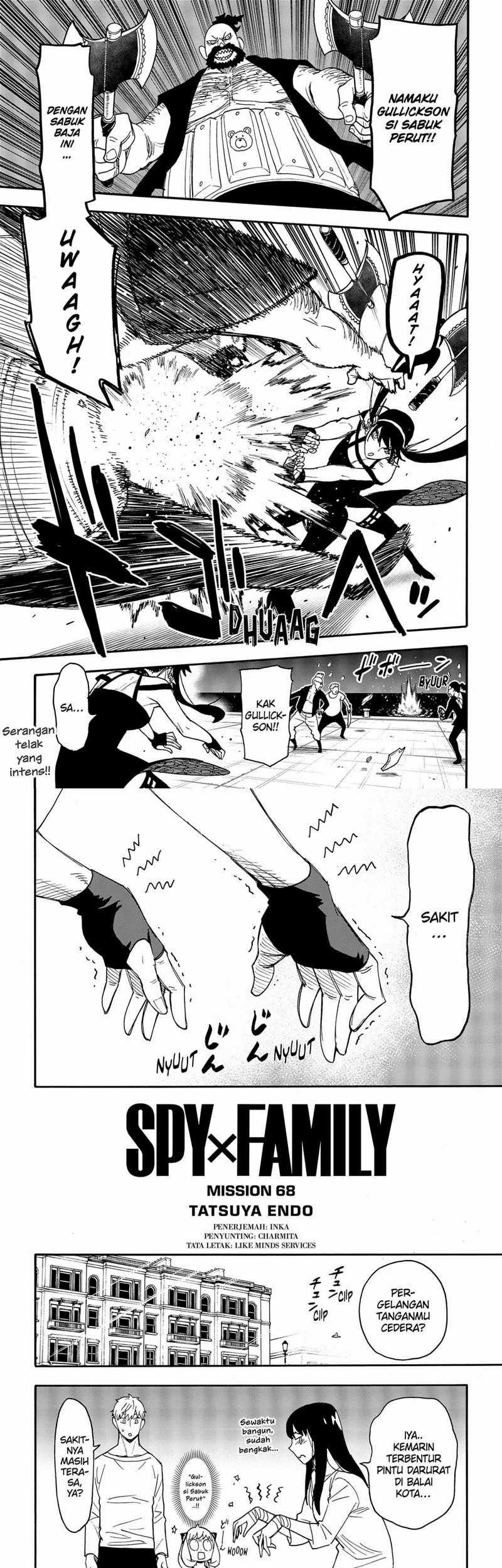 Komik Spy X Family Chapter 68 gambar 1