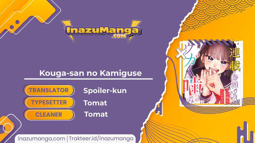 Komik Kouga-san no Kamiguse Chapter 01.2 gambar 1