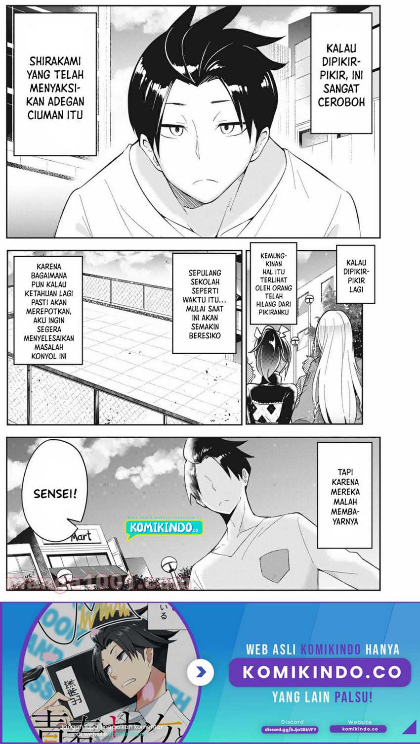 Manga Psychic Students And A Lazy Teacher Chapter 04.2 gambar 2