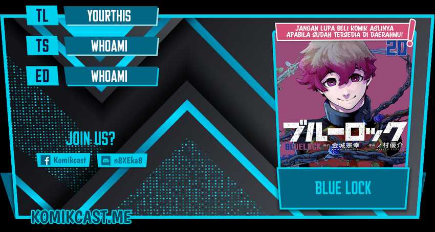 Komik Blue Lock Chapter 186 gambar 1