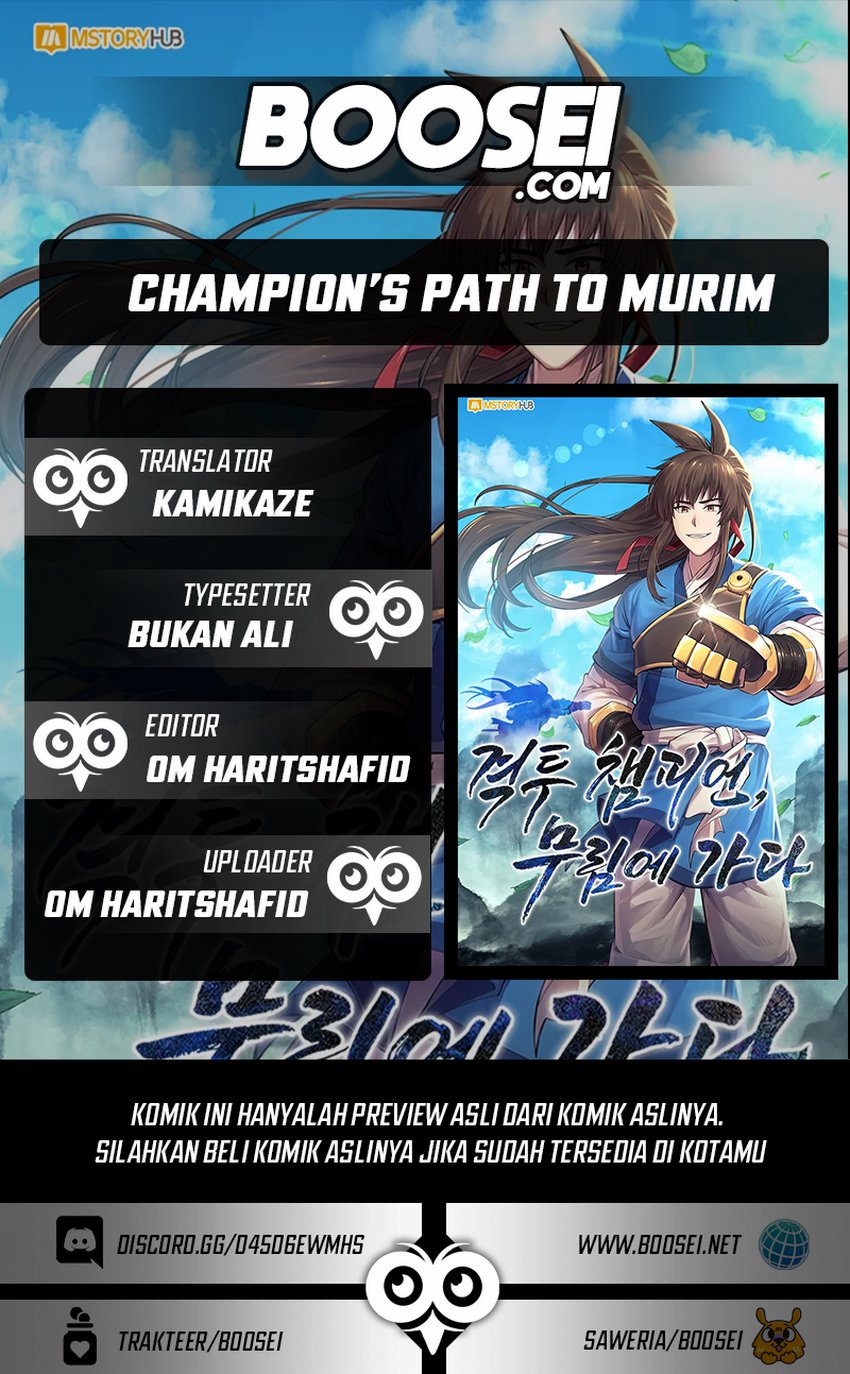 Komik Champion’s Path to Murim Chapter 10 gambar 1
