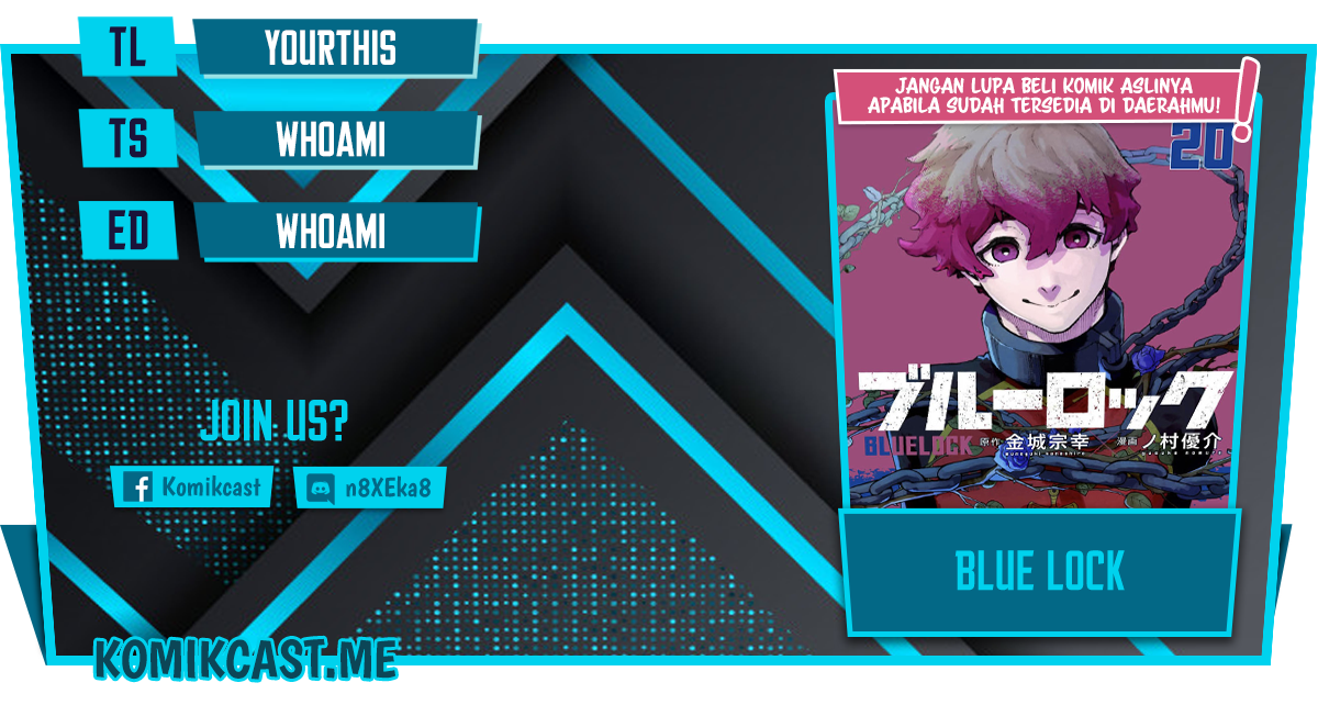 Komik Blue Lock Chapter 187 gambar 1