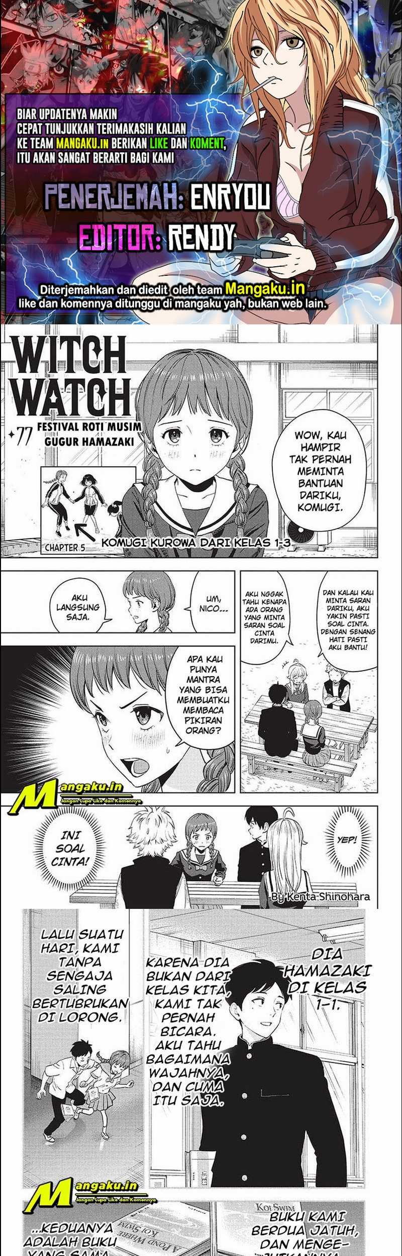 Komik Witch Watch Chapter 77 gambar 1