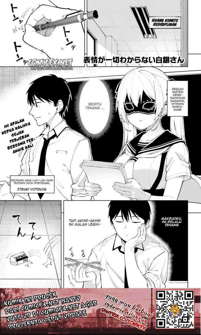 Manga Hyoujou ga Issai Wakaranai Shirogane-san Chapter 02 gambar 2