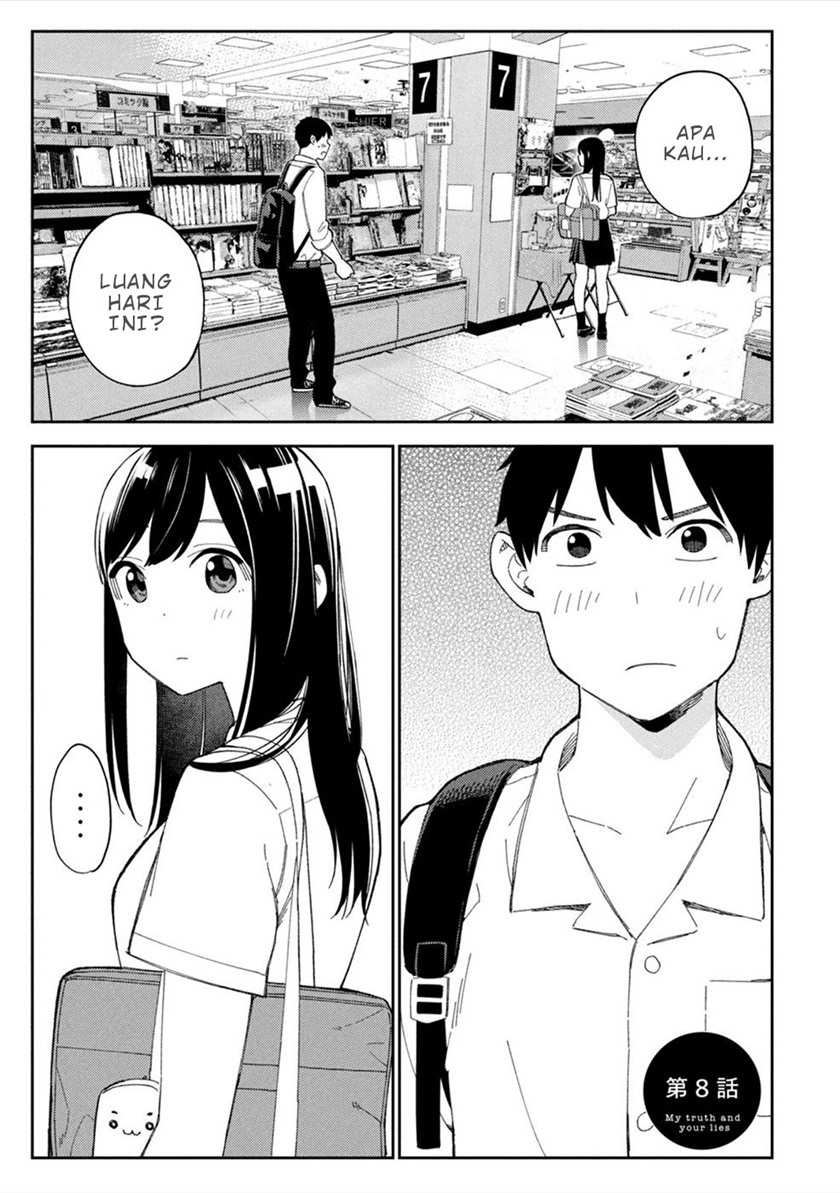 Komik Karami Zakari: Boku no Honto to Kimi no Uso Chapter 08 gambar 1