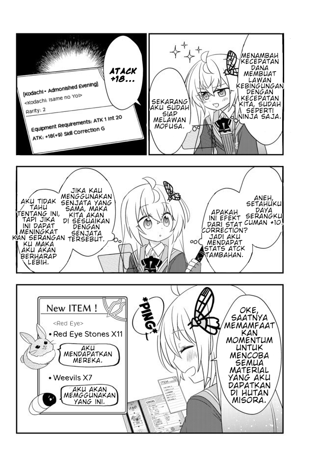 Bishoujo ni Natta kedo, Netoge Haijin Yattemasu. Chapter 10 - Halaman 11