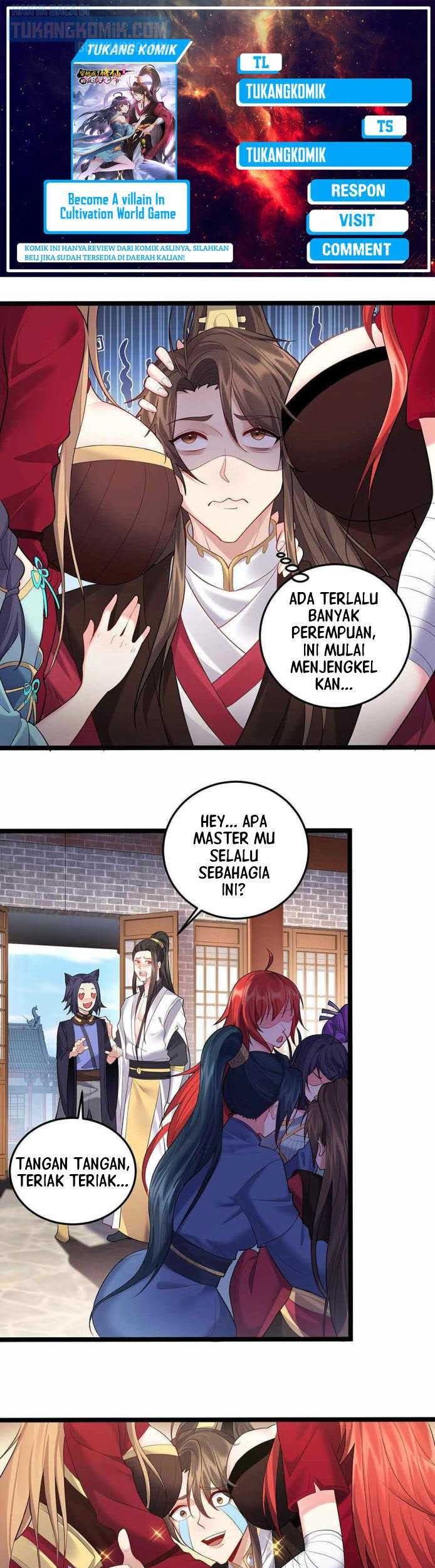 Komik Become A villain In Cultivation World Game Chapter 62 gambar 1