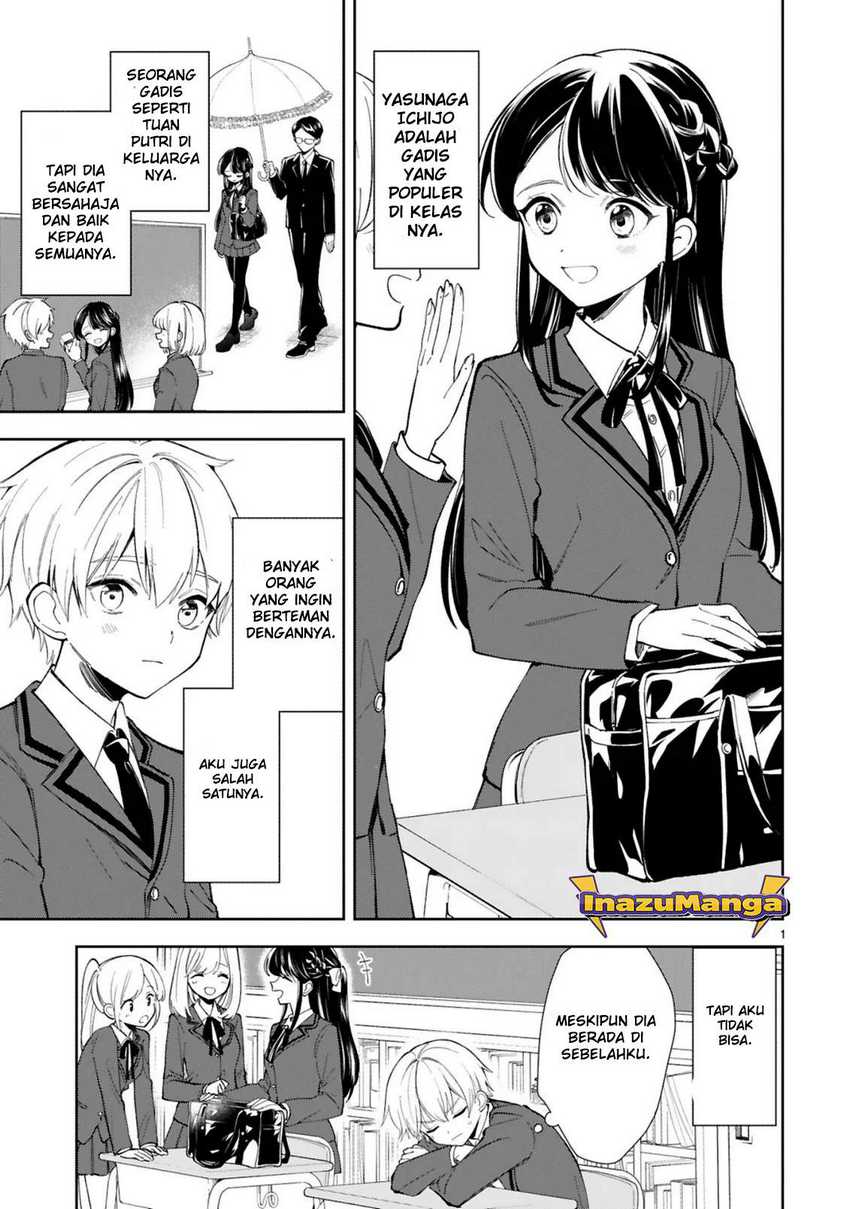 Komik Ichijou-san wa Kao ni Deyasui Chapter 01 gambar 1