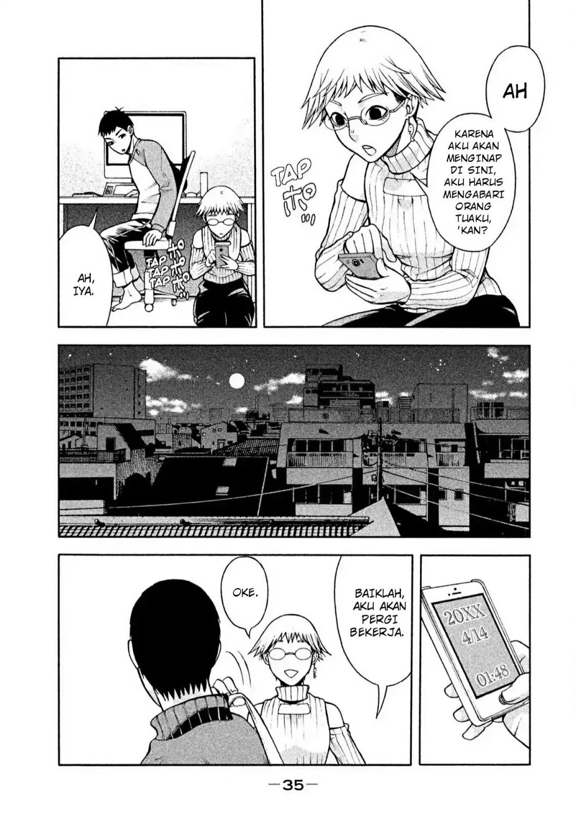 Asuperu Kanojo Chapter 2 - Halaman 12