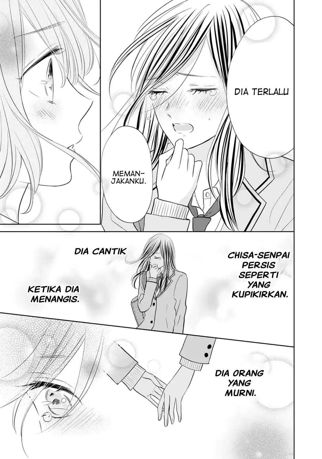 Senpai wa, Ijiwaru ni Tsuki Chapter 18 - Halaman 22