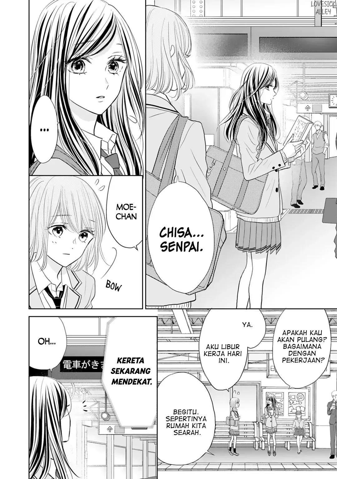 Senpai wa, Ijiwaru ni Tsuki Chapter 18 - Halaman 9