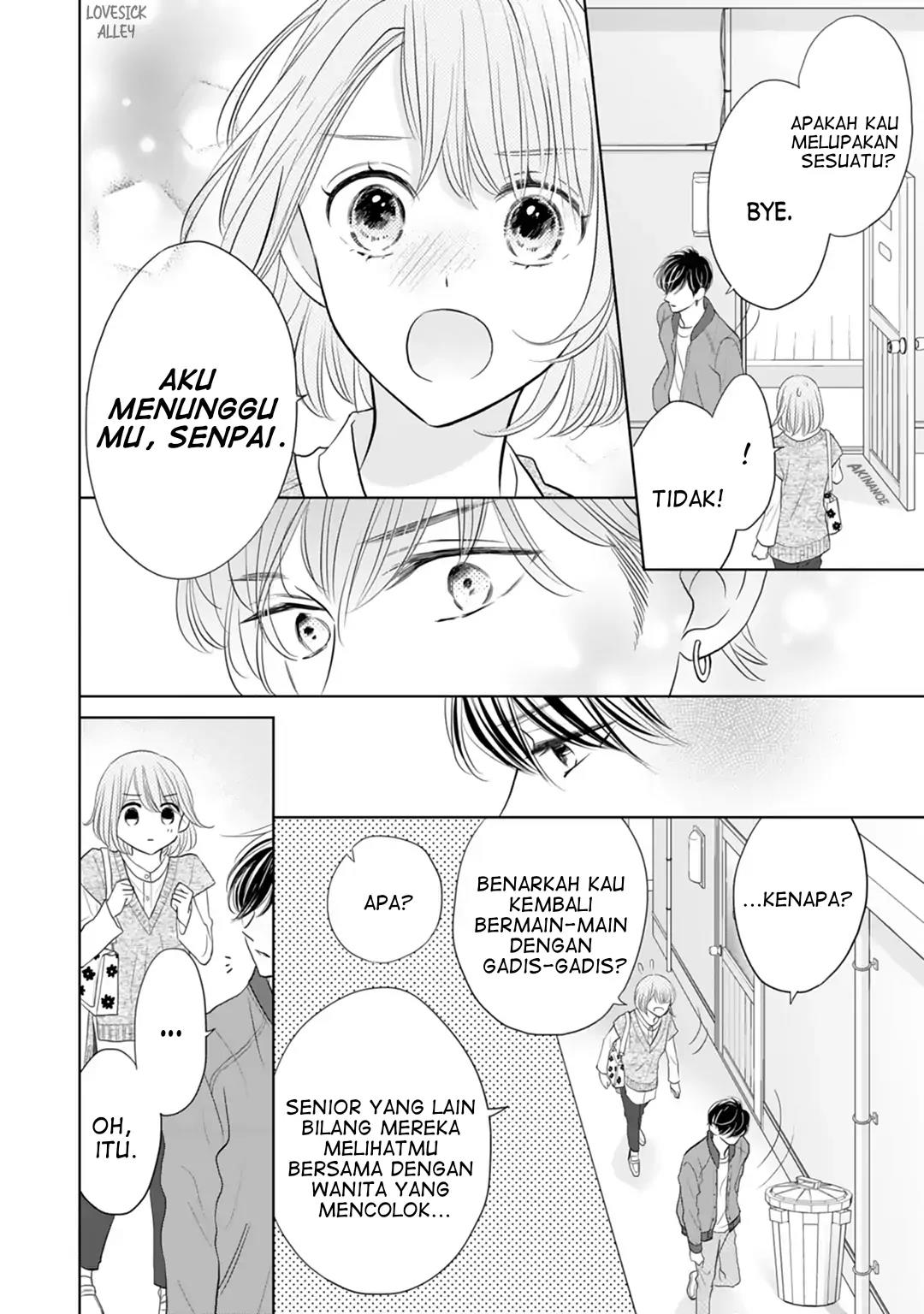 Senpai wa, Ijiwaru ni Tsuki Chapter 17 - Halaman 16