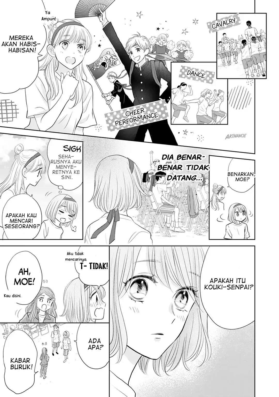 Senpai wa, Ijiwaru ni Tsuki Chapter 14 - Halaman 17