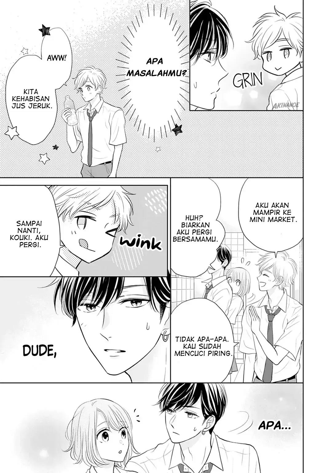 Senpai wa, Ijiwaru ni Tsuki Chapter 13 - Halaman 17