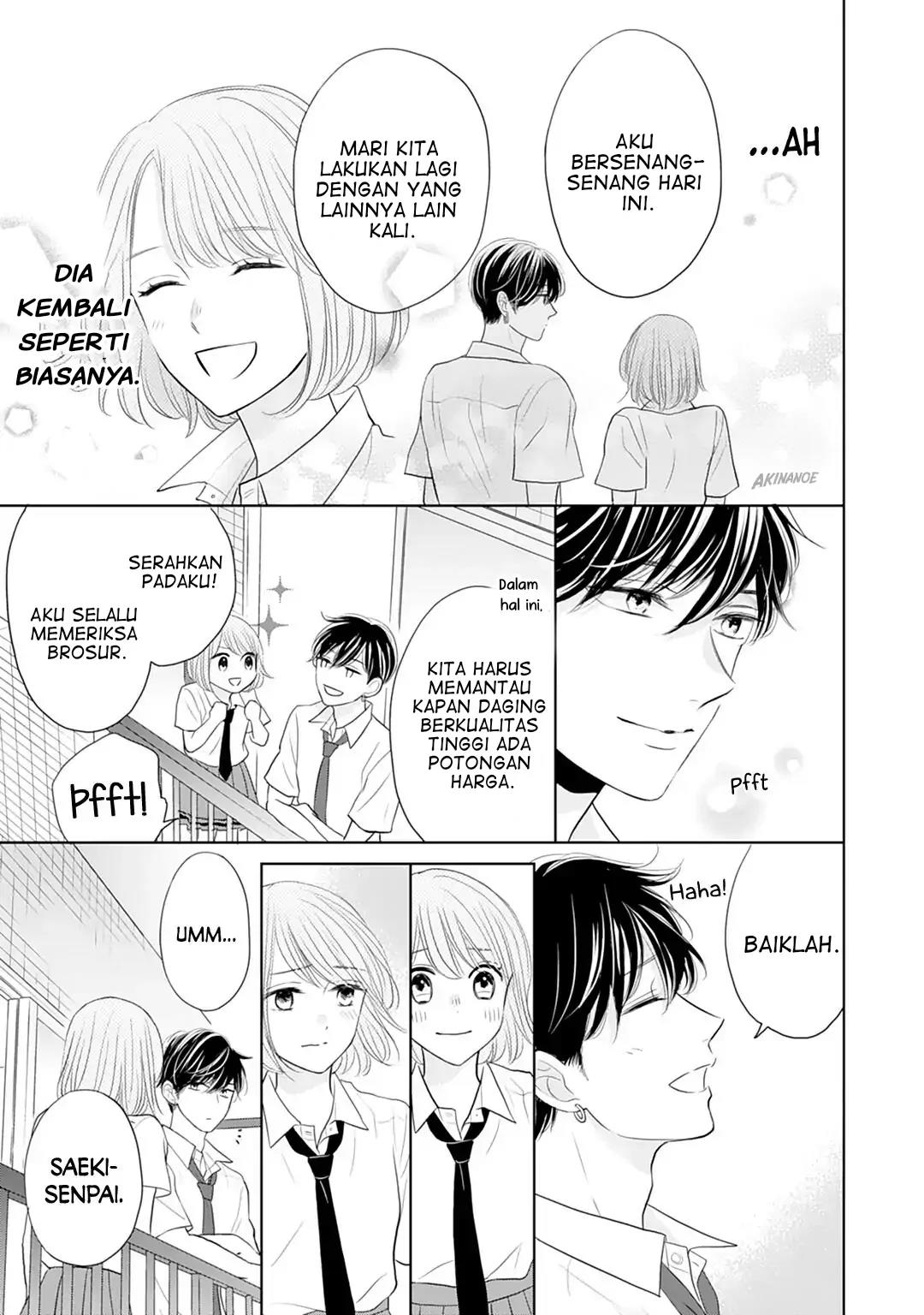Senpai wa, Ijiwaru ni Tsuki Chapter 13 - Halaman 21
