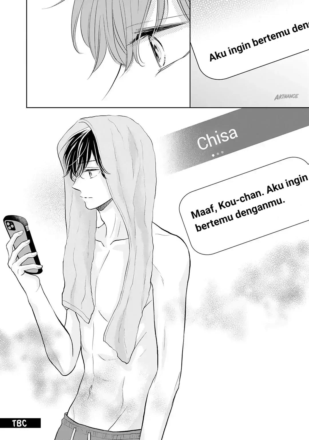 Senpai wa, Ijiwaru ni Tsuki Chapter 13 - Halaman 34