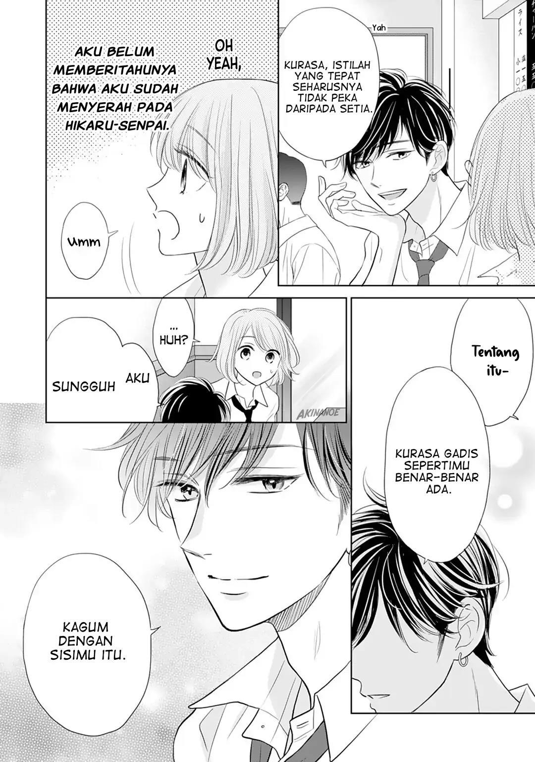 Senpai wa, Ijiwaru ni Tsuki Chapter 12 - Halaman 16