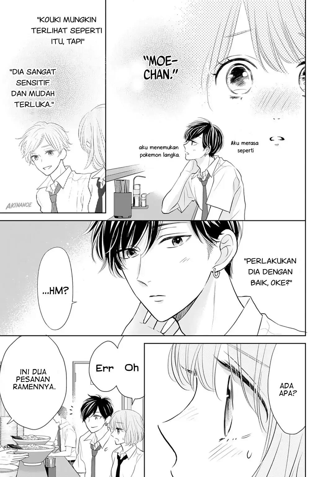 Senpai wa, Ijiwaru ni Tsuki Chapter 12 - Halaman 17