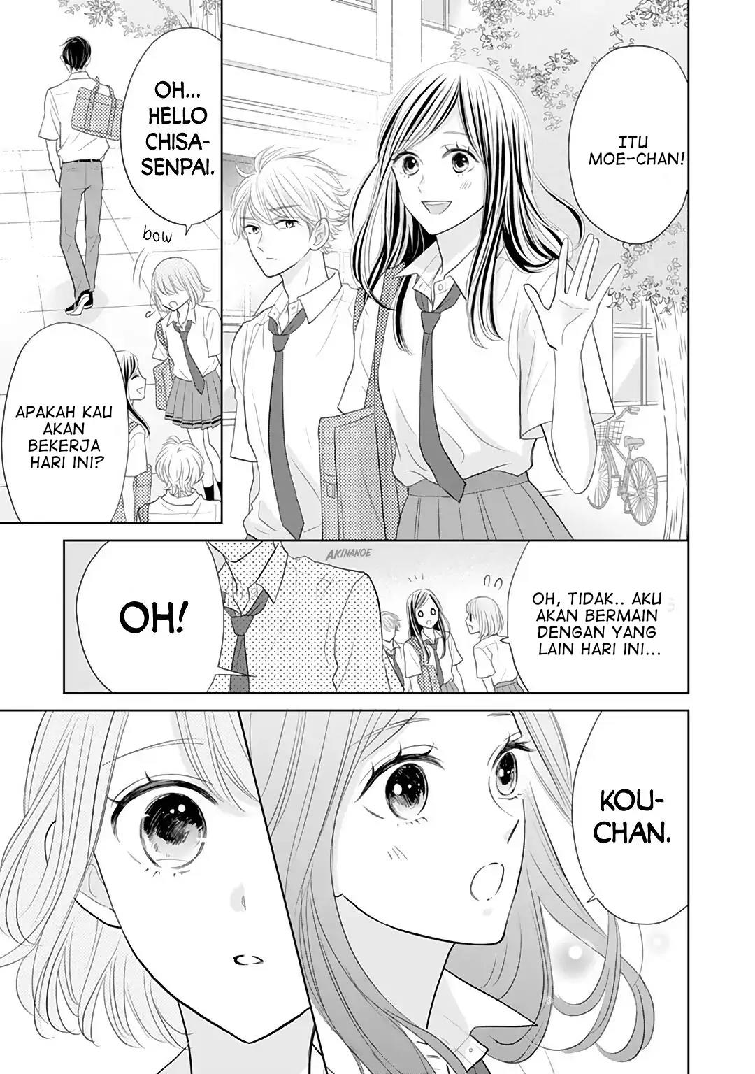 Senpai wa, Ijiwaru ni Tsuki Chapter 10 - Halaman 25
