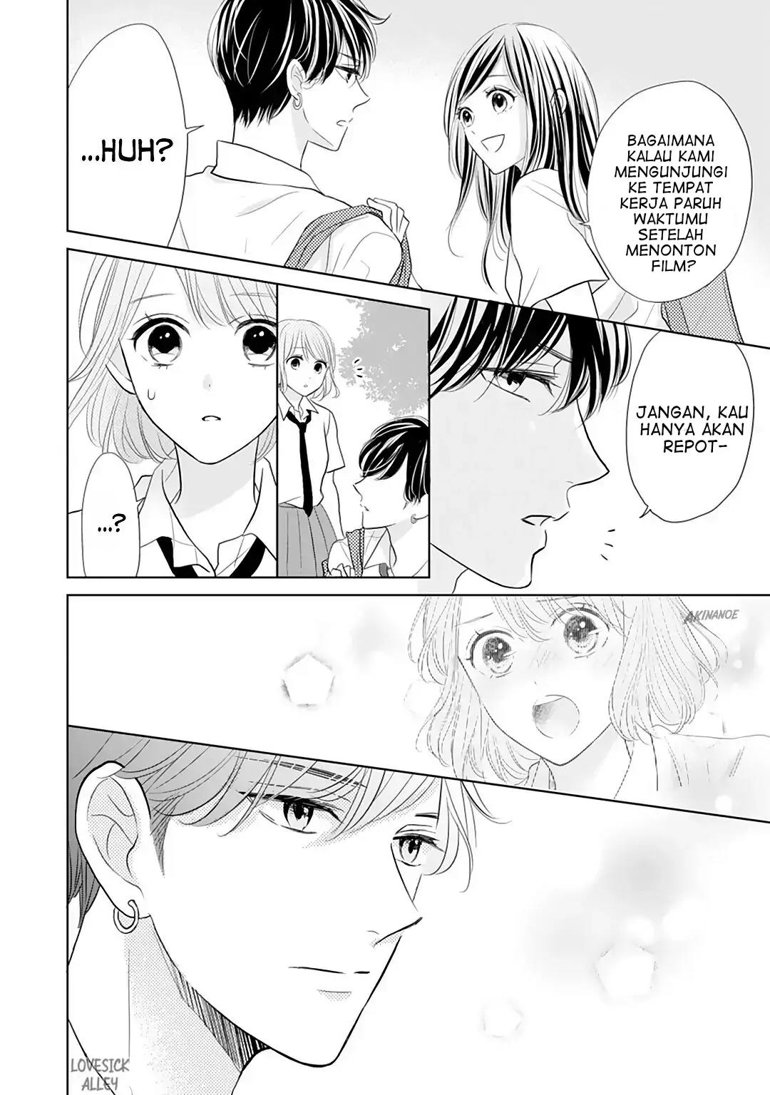 Senpai wa, Ijiwaru ni Tsuki Chapter 10 - Halaman 28