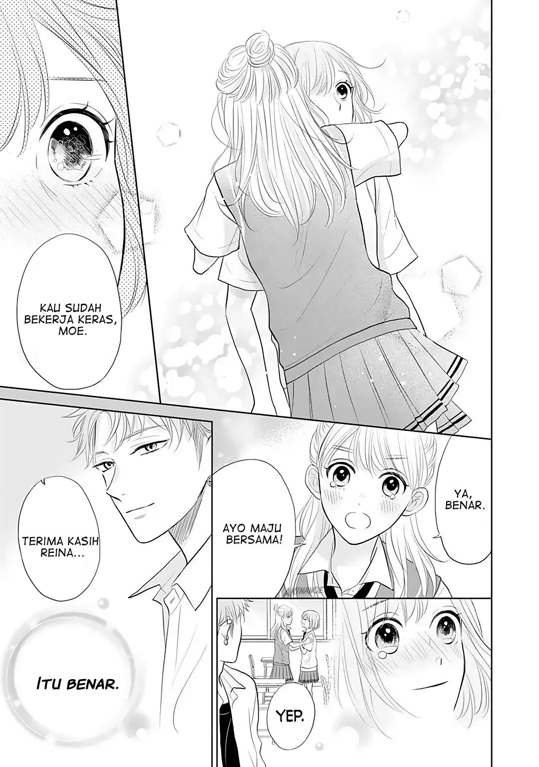 Senpai wa, Ijiwaru ni Tsuki Chapter 7 - Halaman 17