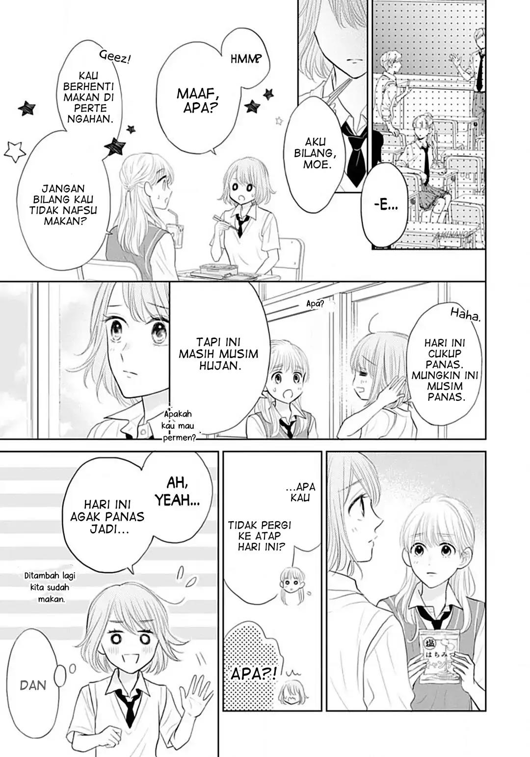 Senpai wa, Ijiwaru ni Tsuki Chapter 6 - Halaman 17