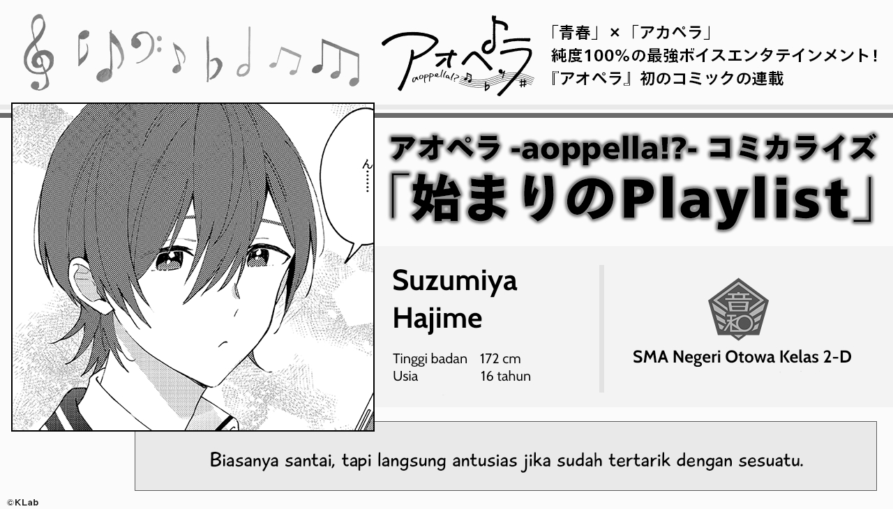 Komik -Aoppella!?- Hajimari no Playlist Chapter 2.5 gambar 1