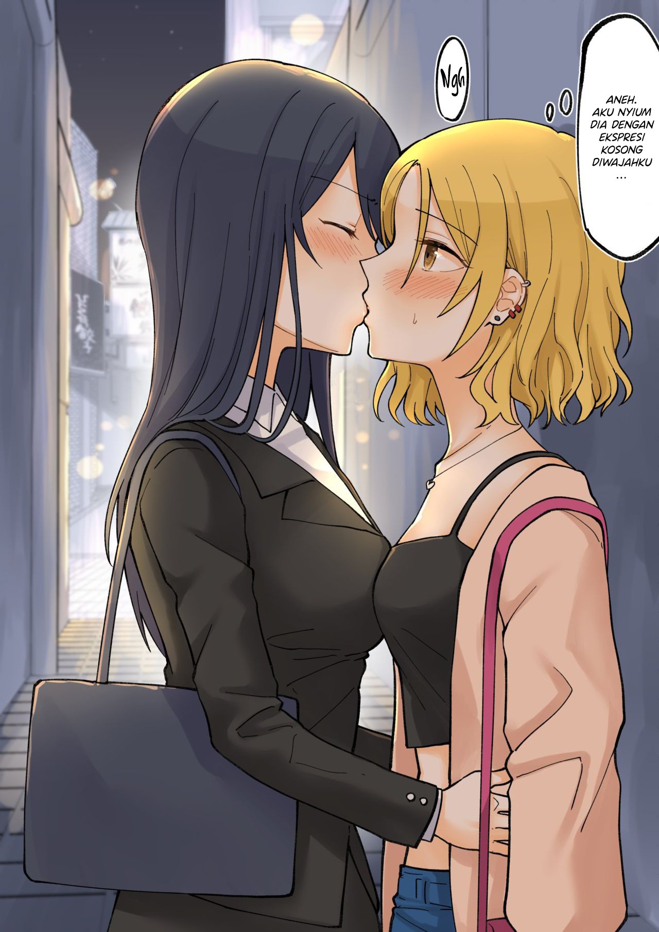 1 RT de Nakawarui Nonke Joshi-tachi ga 1-byou Kiss suru Chapter 10 - Halaman 2