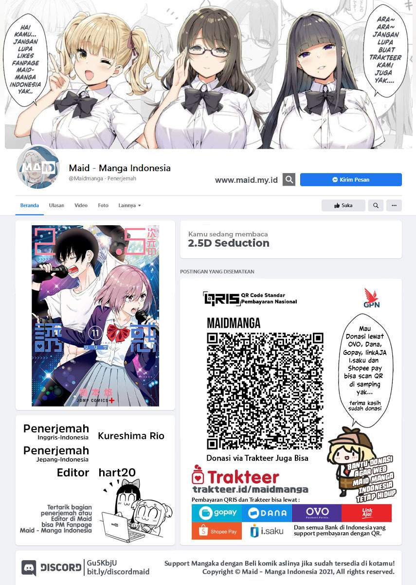 Manga 2.5 Dimensional Seduction Chapter 34 gambar 2