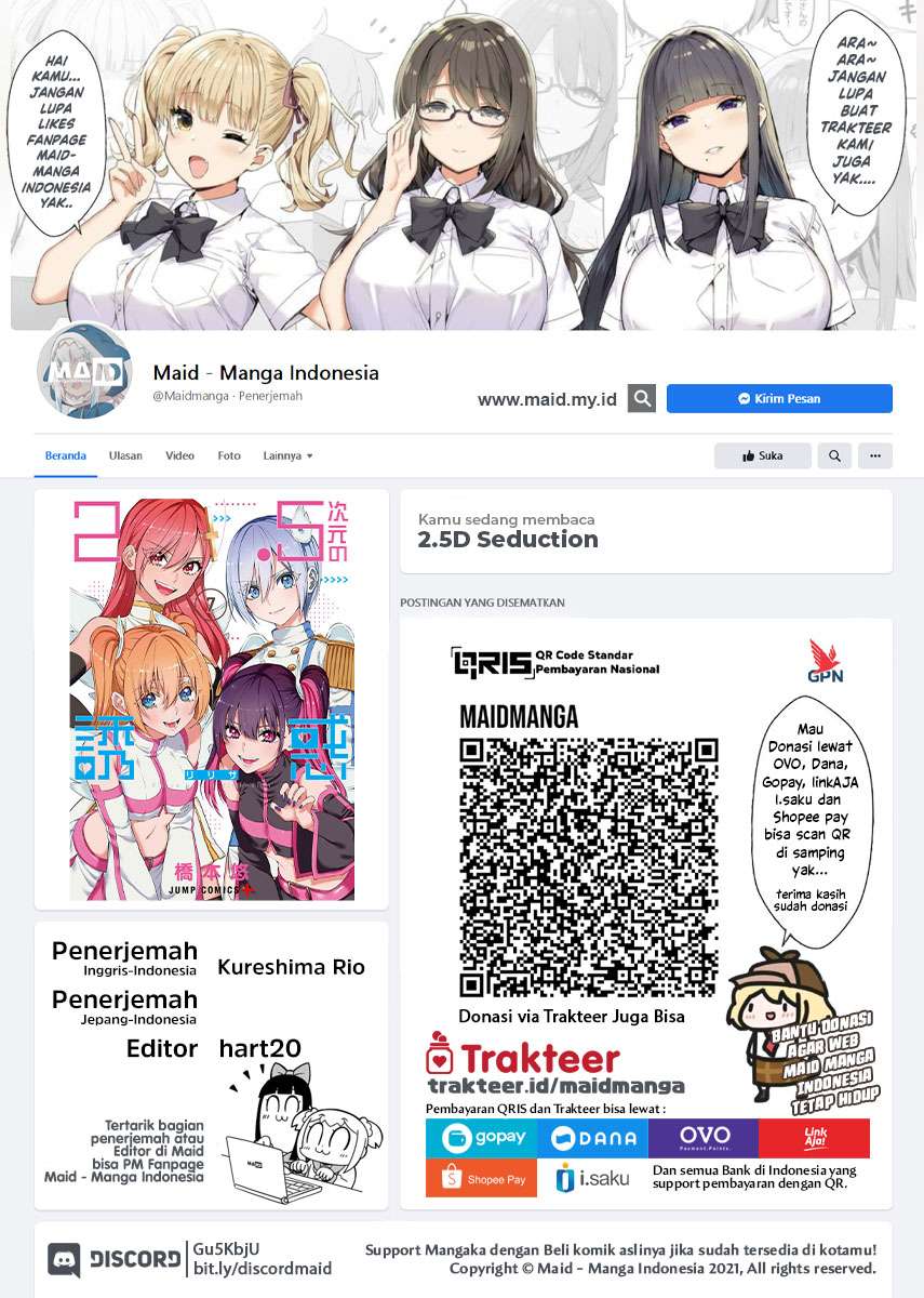 Manga 2.5 Dimensional Seduction Chapter 21 gambar 2