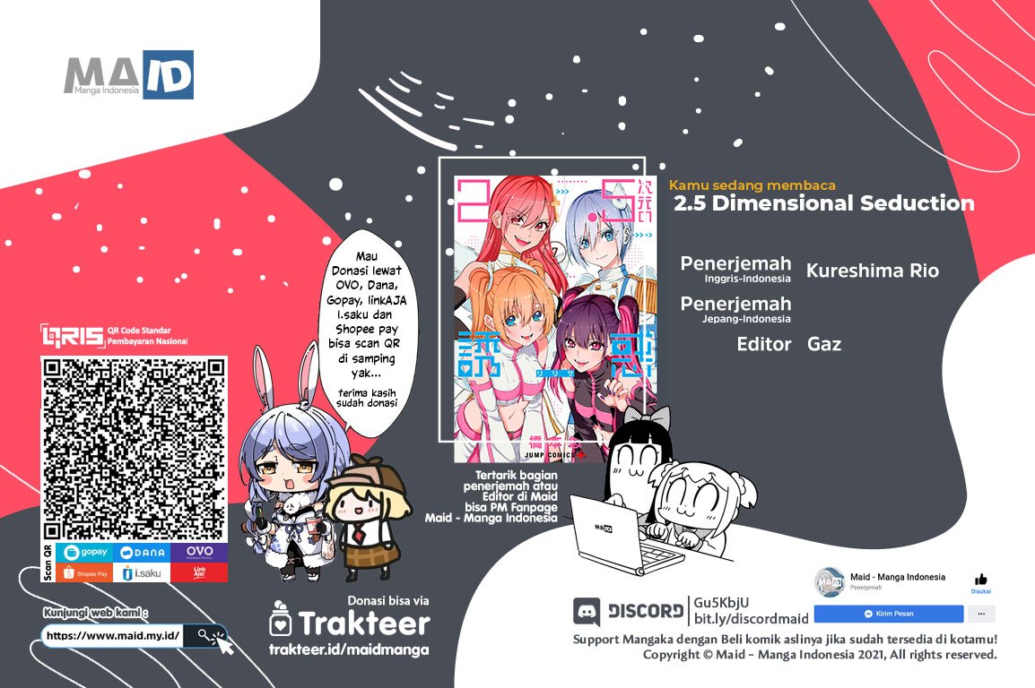 Komik 2.5 Dimensional Seduction Chapter 9.5 gambar 1