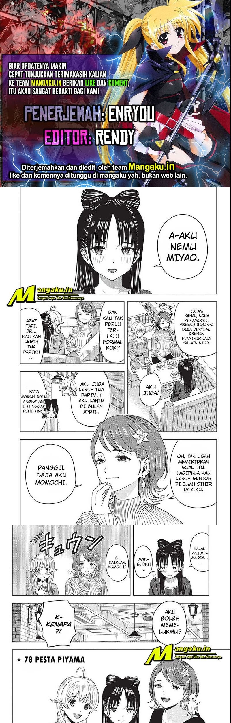 Komik Witch Watch Chapter 78 gambar 1