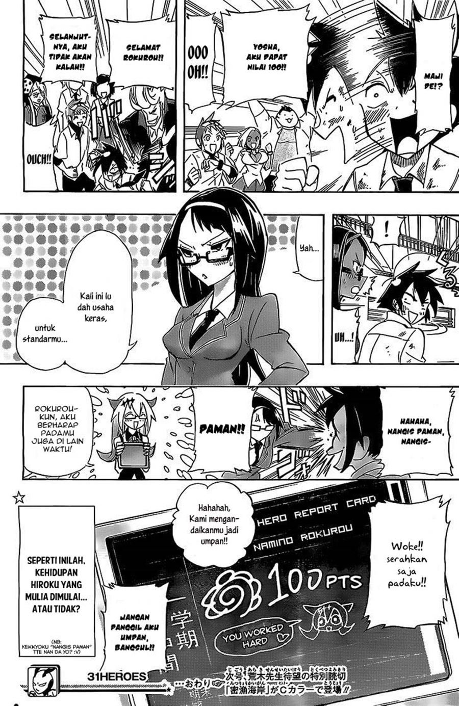 31 Heroes Chapter 00.1 - Halaman 33