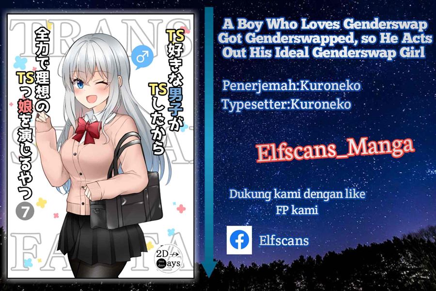Komik A Boy Who Loves Genderswap Got Genderswapped, so He Acts Out His Ideal Genderswap Girl Chapter 5 gambar 1