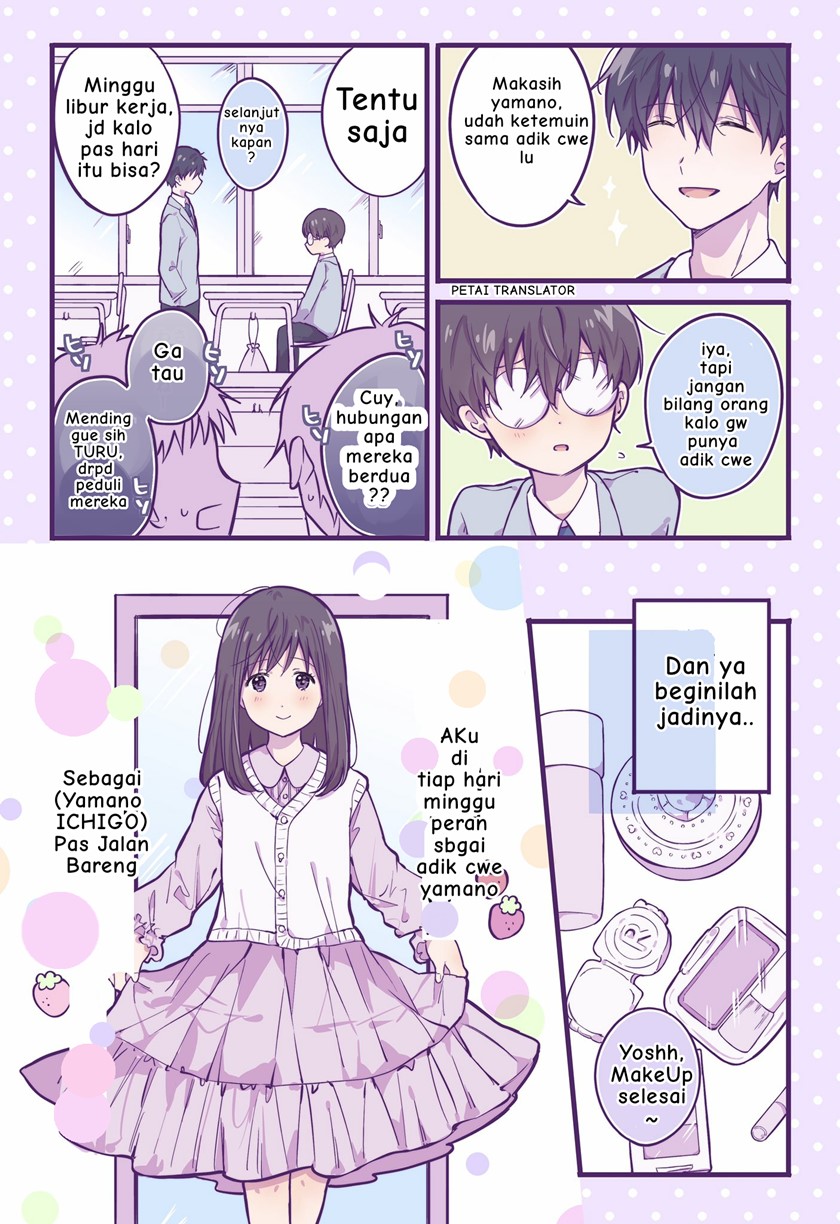 Komik A First-Year High School Boy Whose Hobby Is Cross-Dressing Chapter 5 gambar 1