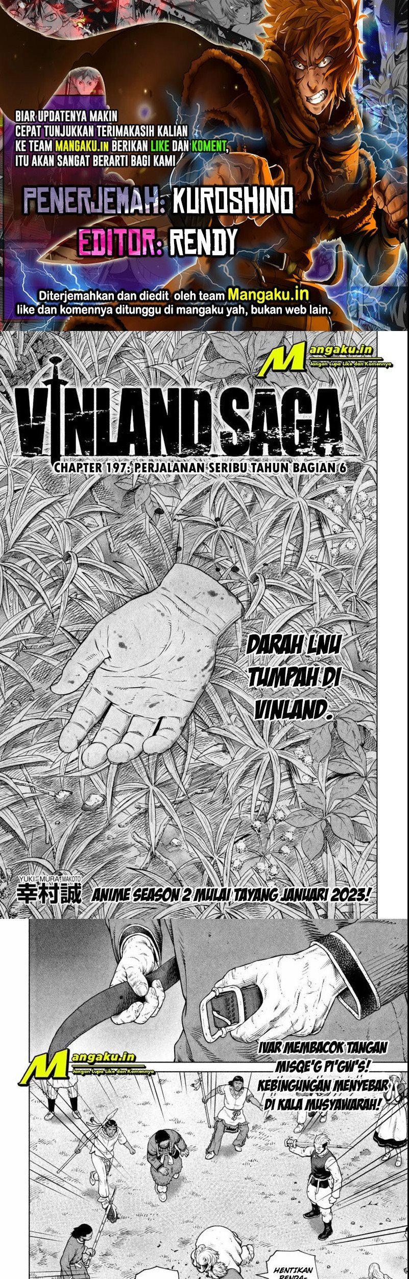 Komik Vinland Saga Chapter 197 gambar 1