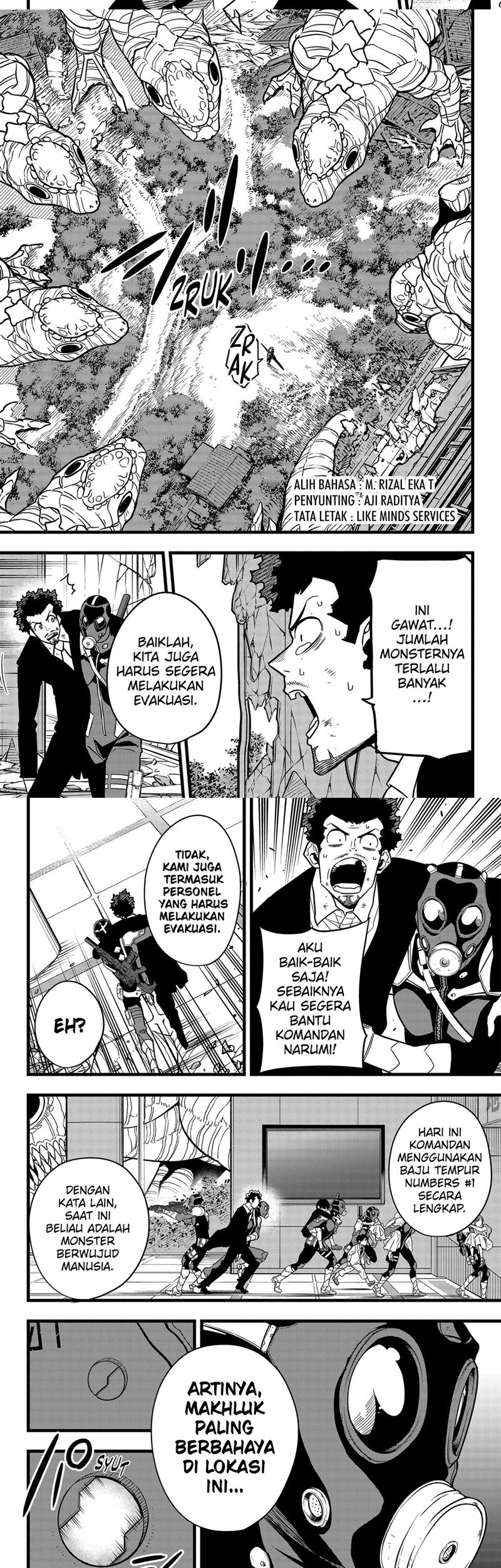 8Kaijuu Chapter 71 - Halaman 2