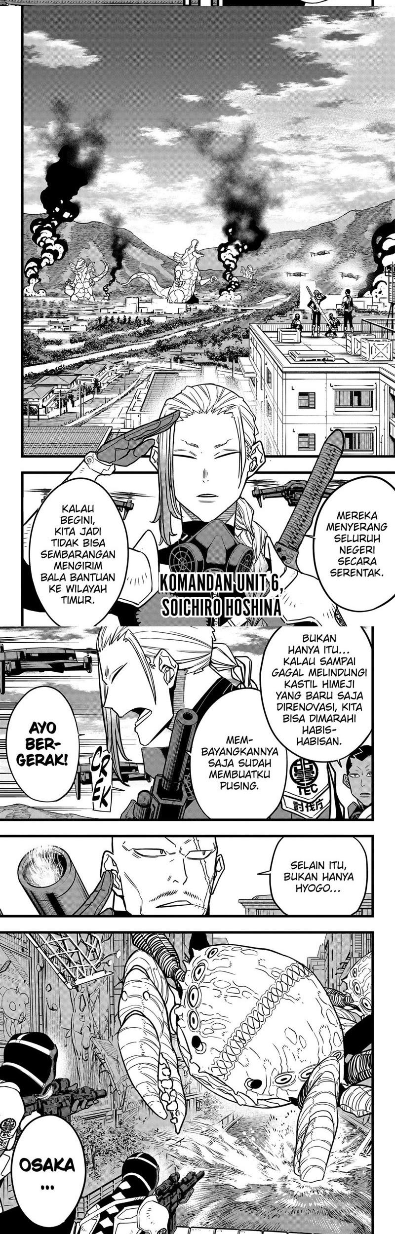 8Kaijuu Chapter 71 - Halaman 6