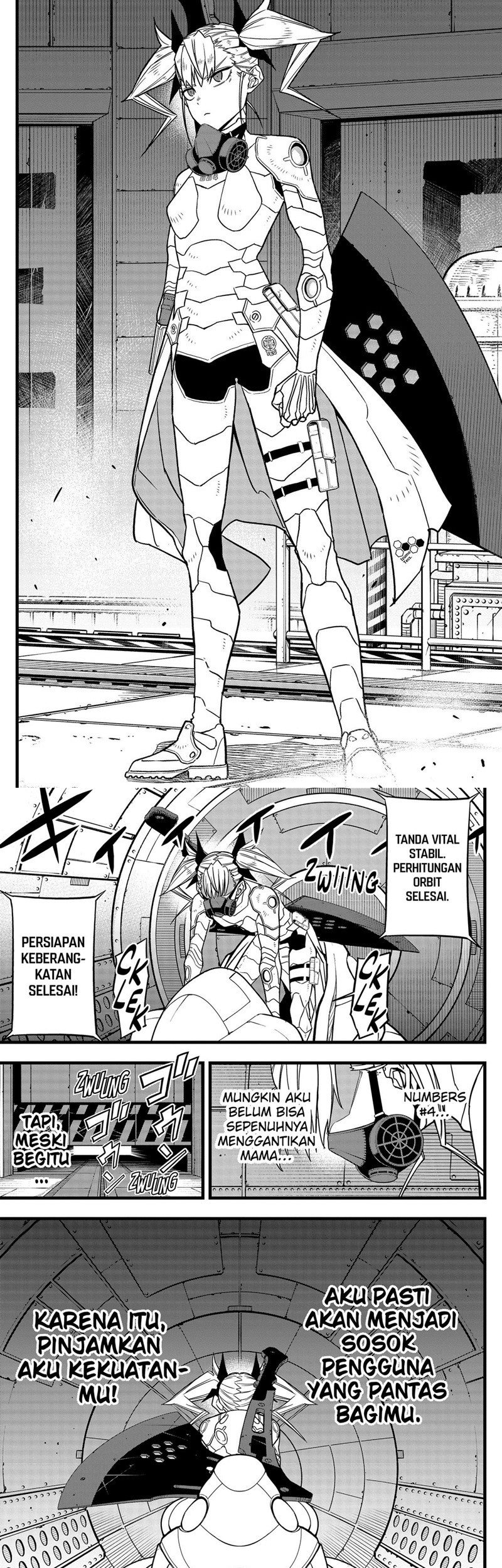 8Kaijuu Chapter 71 - Halaman 12