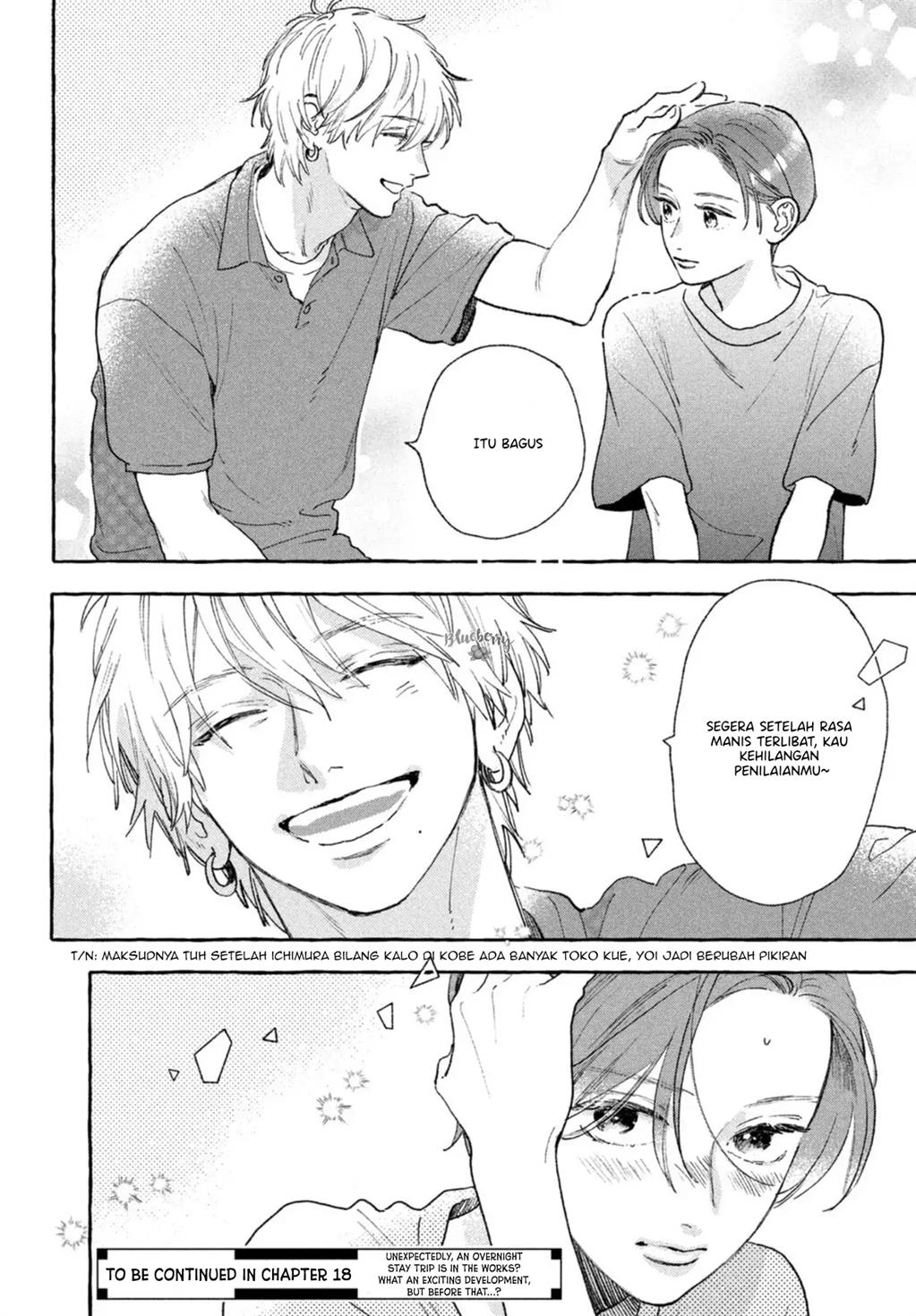 Uruwashi no Yoi no Tsuki Chapter 17 - Halaman 22