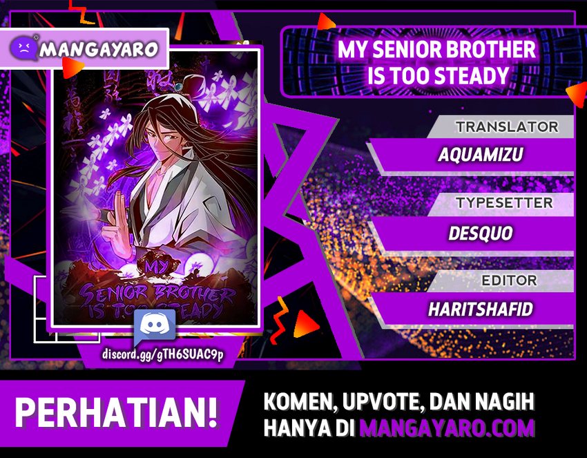 Komik My Senior Brother Is Too Steady Chapter 06 gambar 1
