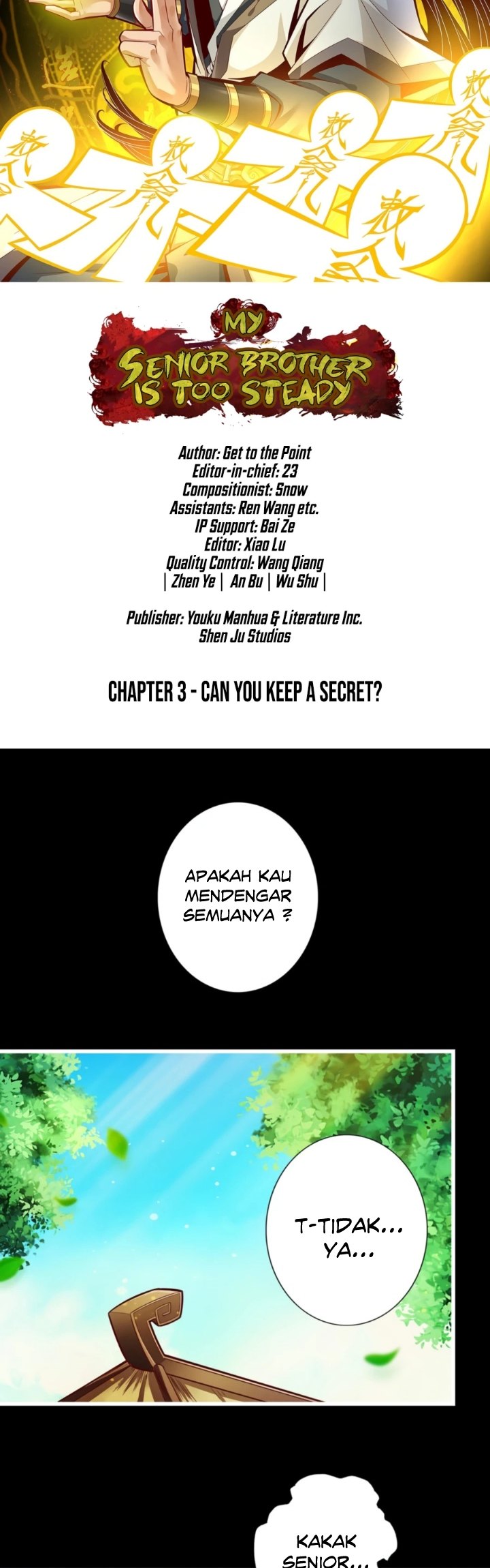 My Senior Brother Is Too Steady Chapter 03 - Halaman 4