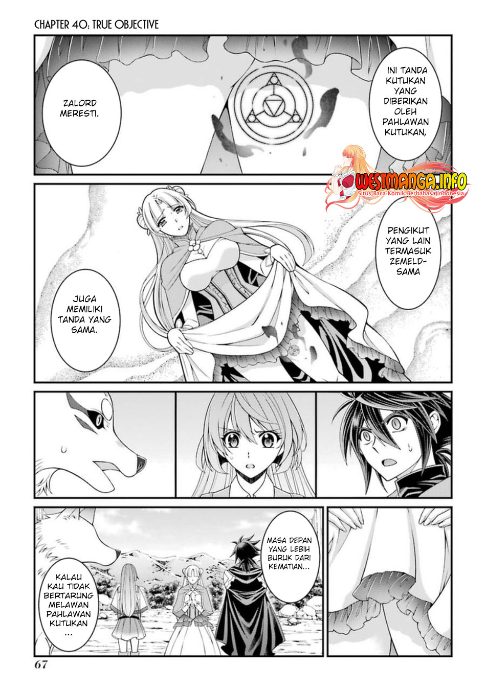 Manga Shikkoku tsukai no saikyo yusha nakama zen’in ni uragira retanode saikyo no mamono Chapter 40 gambar 2