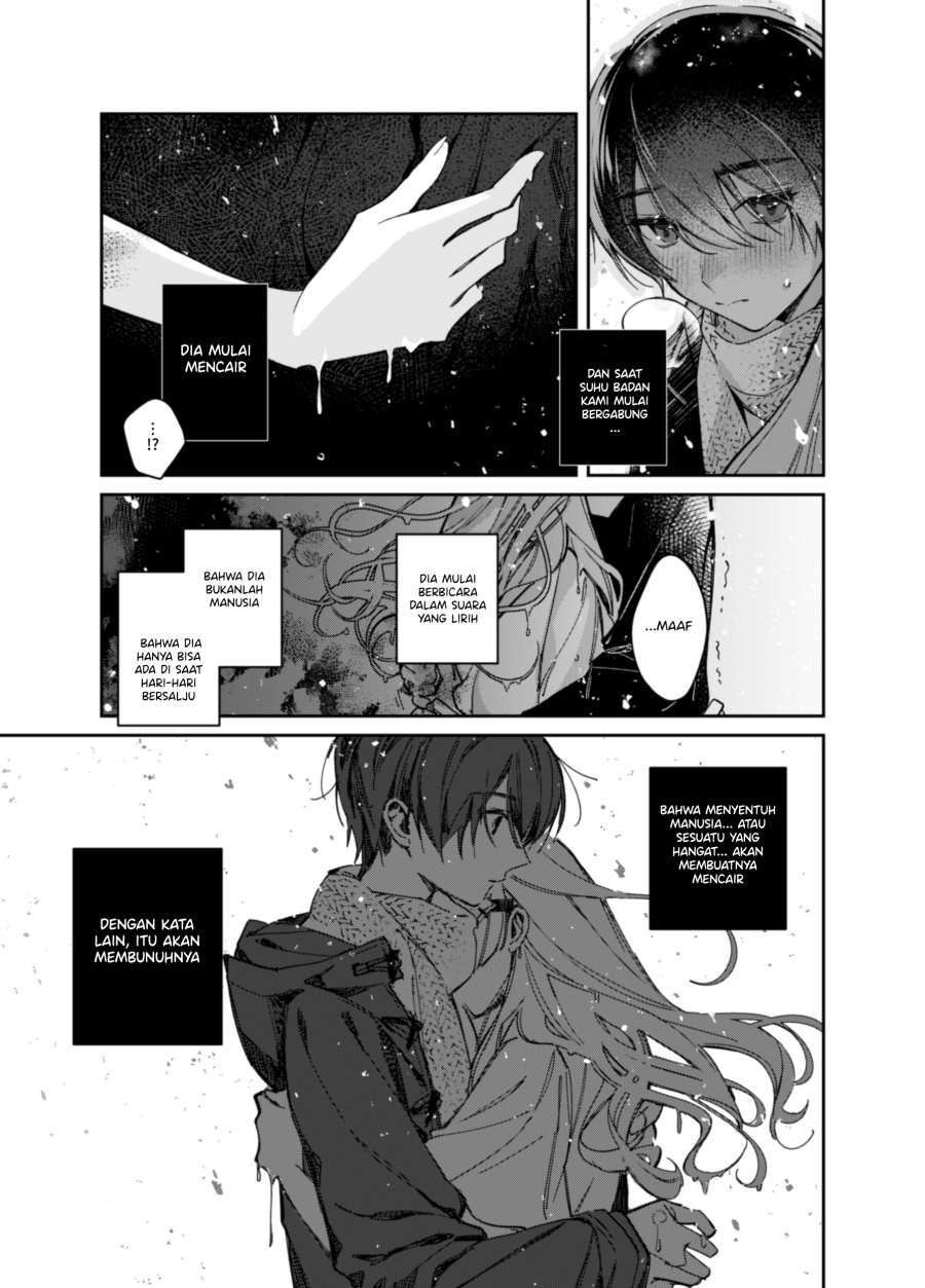 A Girl Who Only Appears on Snowy Days Chapter 00.1 - Halaman 15