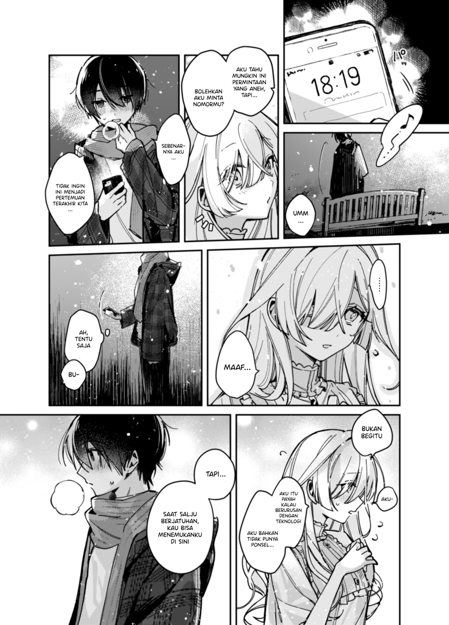 A Girl Who Only Appears on Snowy Days Chapter 00.1 - Halaman 5