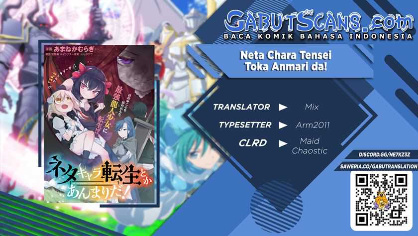 Komik Neta Chara Tensei Toka Anmarida! Chapter 11.1 gambar 1