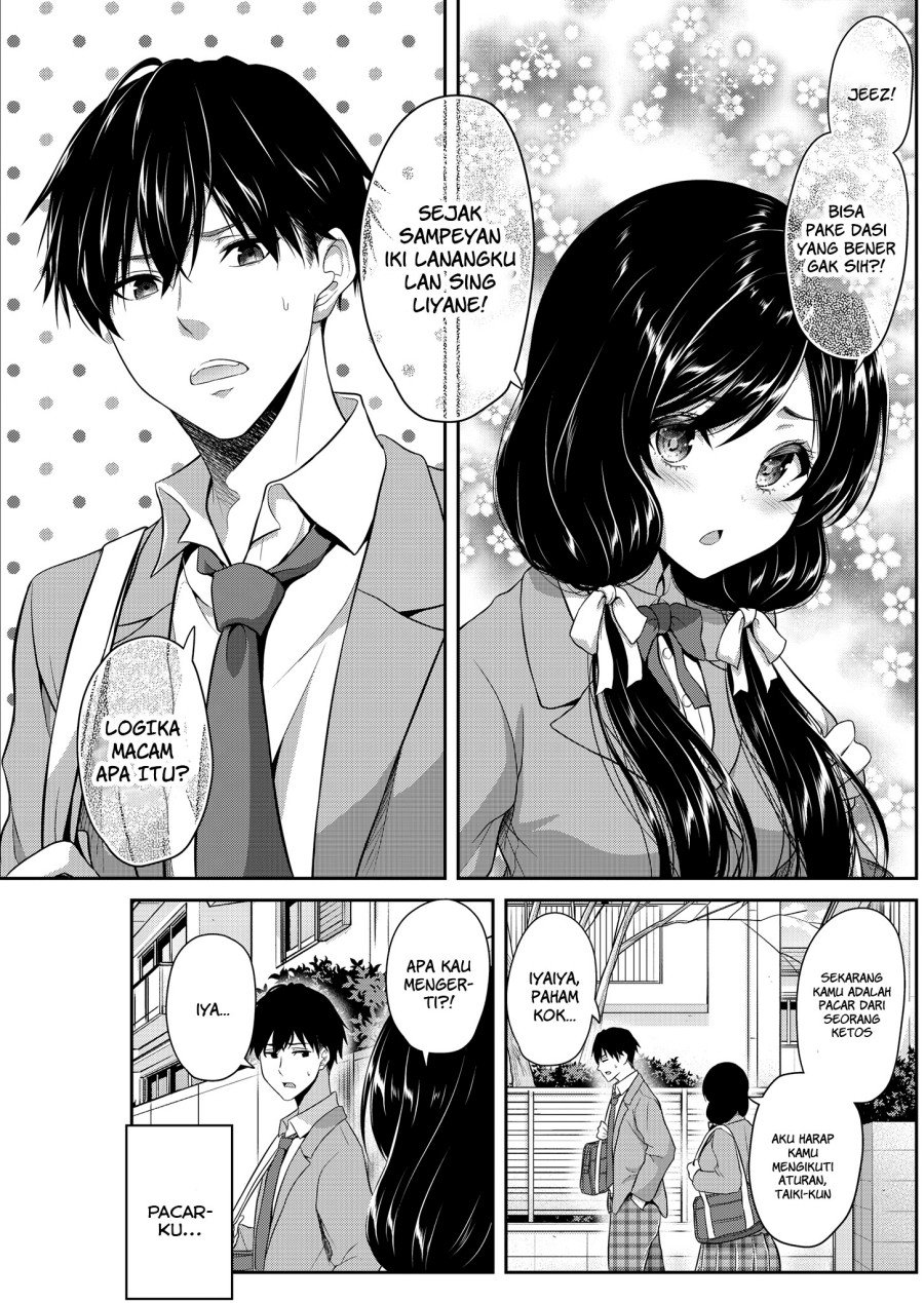 Komik A Romcom Where Defying the Honor Student Girlfriend Is Not an Option Chapter 00.1 gambar 1