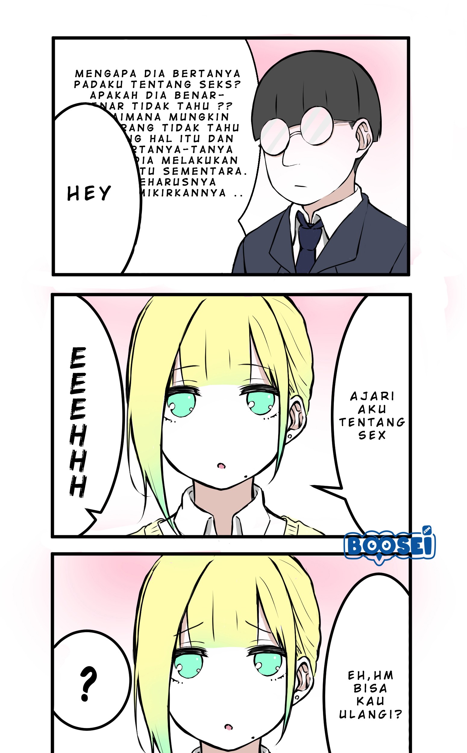 A Story About a Blonde Virgin Girl Who Acquires Sexual Knowledge Chapter 2 - Halaman 2