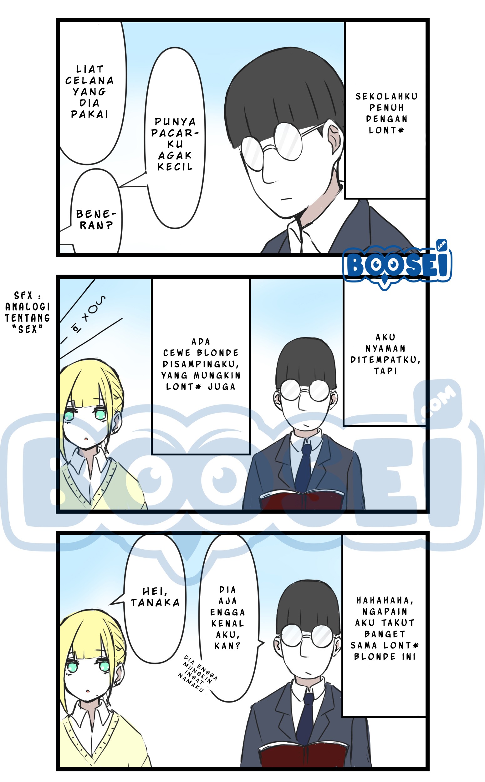 A Story About a Blonde Virgin Girl Who Acquires Sexual Knowledge Chapter 1 - Halaman 2